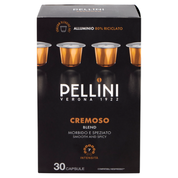 Pellini Cremoso Compatibili Nespresso* 30 Capsule 165 g