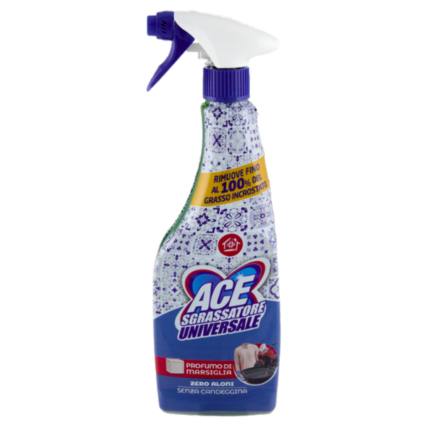Ace Sgrassatore Universale Profumo di Marsiglia Senza Candeggina 600 ml