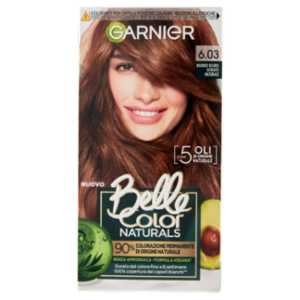 Belle Color Naturals, Colorazione Permanente Senza Ammoniaca, Biondo Scuro Dorato Naturale 6.03