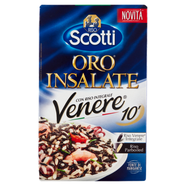 Riso Scotti Oro Insalate con Riso Integrale Venere 10' 800 g