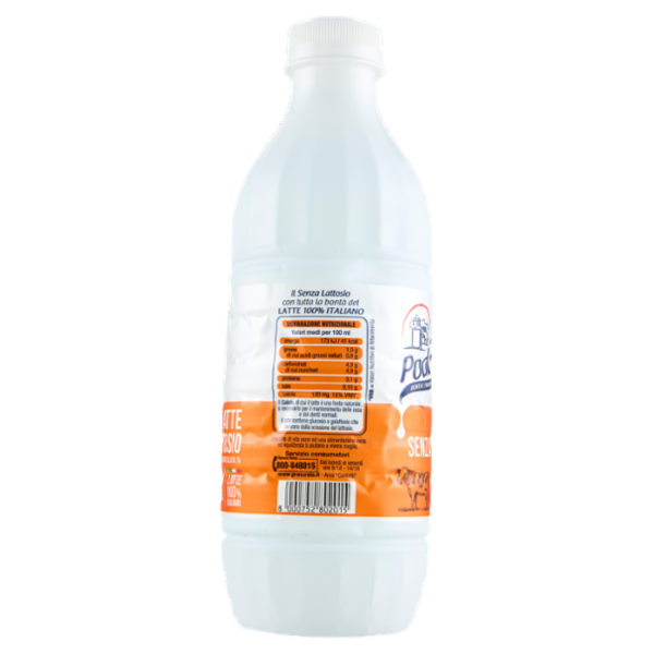 Podda Latte Senza Lattosio 1% di Grassi 1 litro