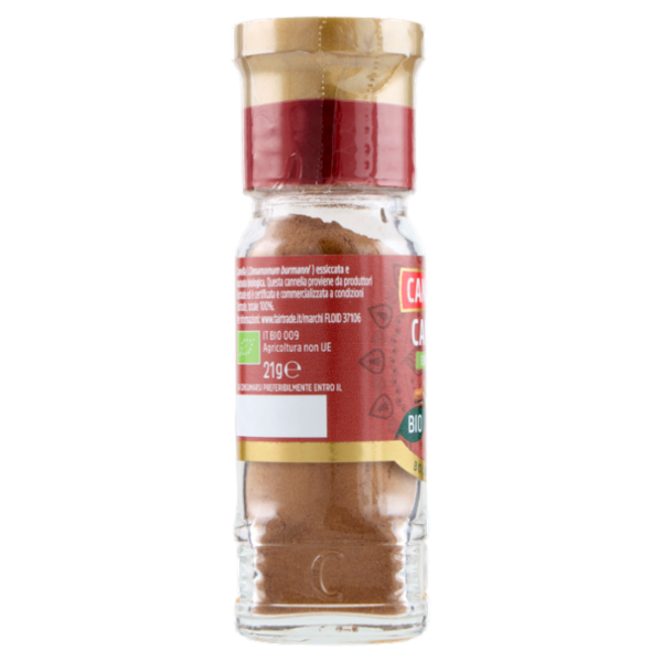 Cannamela Equo e Solidale Cannella Macinata Bio 21 g