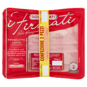 Rovagnati i Firmati Prosciutto Cotto Di Alta Qualità 2 x 100 g