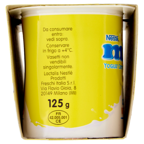 NESTLÉ MIO Yogurt Cremoso Senza Pezzi Mela 2x125g