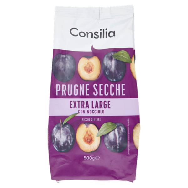 Consilia Prugne Secche Extra Large con Nocciolo 500 g