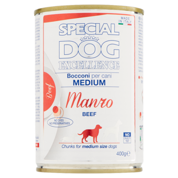 Special Dog Excellence Bocconi per cani Medium Manzo 400 g