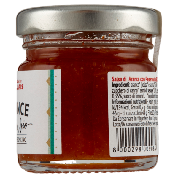 Lazzaris Arance salsa bio con Peperoncino 40 g