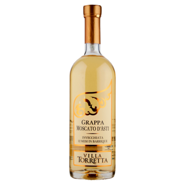 Villa Torretta Grappa Moscato d'Asti Invecchiata 12 Mesi in Barrique 500 ml