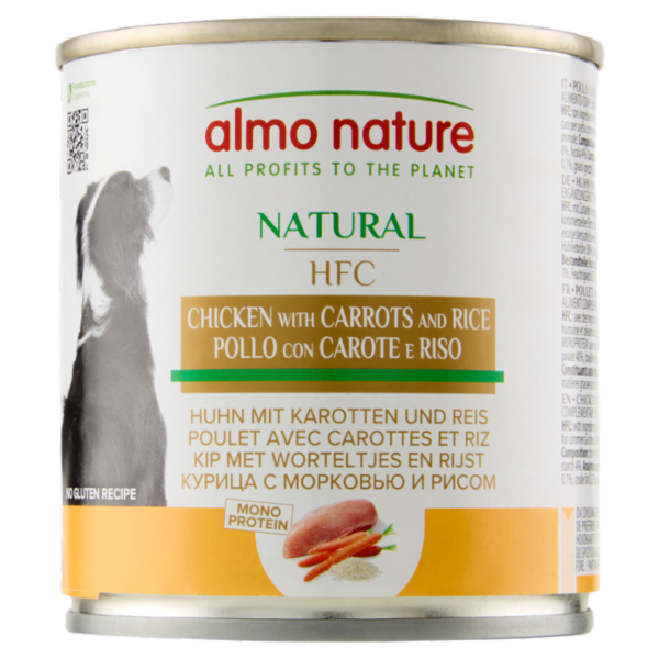 almo nature HFC Natural Pollo con Carote e Riso 280 g