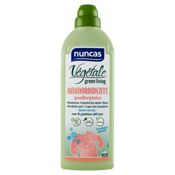 nuncas Vegetale Ammorbidente ipoallergenico Freschezza naturale 750 ml