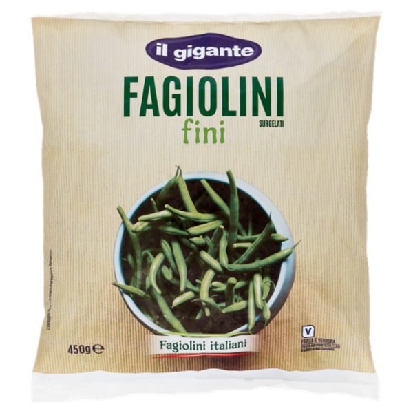 IL GIGANTE Fagiolini fini Surgelati 450 g