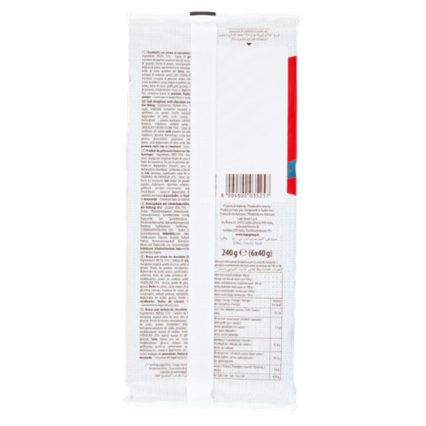 Lago Gastone Ciambelle Cioccolato 6 x 40 g