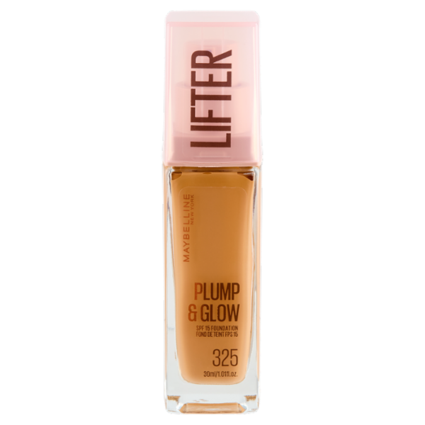 Maybelline New York Lifter Plump & Glow Fondotinta 325 30 ml