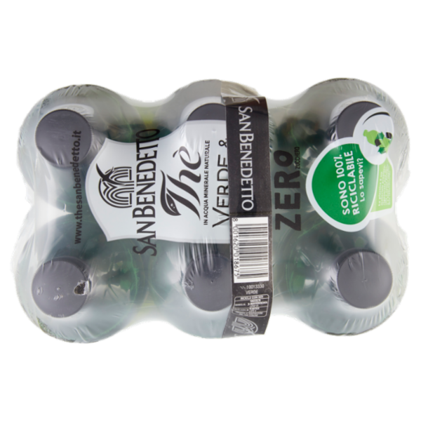 San Benedetto Thè Verde & Cactus Zero 6 x 1,5 L