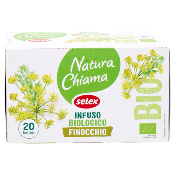 Selex Natura Chiama Infuso di Finocchio Biologico 20 Filtri 40 g