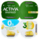 ACTIVIA Yogurt con Probiotico Bifidus, 0% Grassi, gusto Ananas, 4x125g