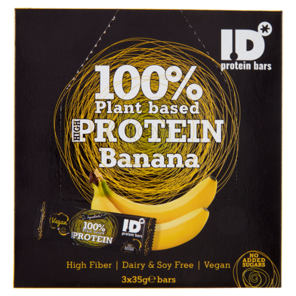 ID 100% Plant based High Protein Banana 3 x 35 g