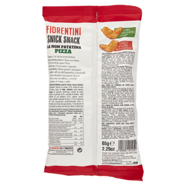 Fiorentini gli Originali Snick Snack la Non Patatina Pizza 65 g