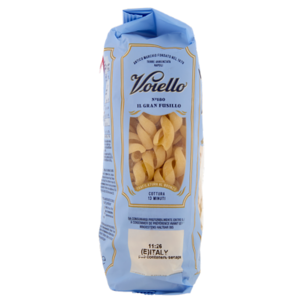 Voiello Pasta Il Granfusillo N°180 grani 100% italiani Trafilata bronzo 500g