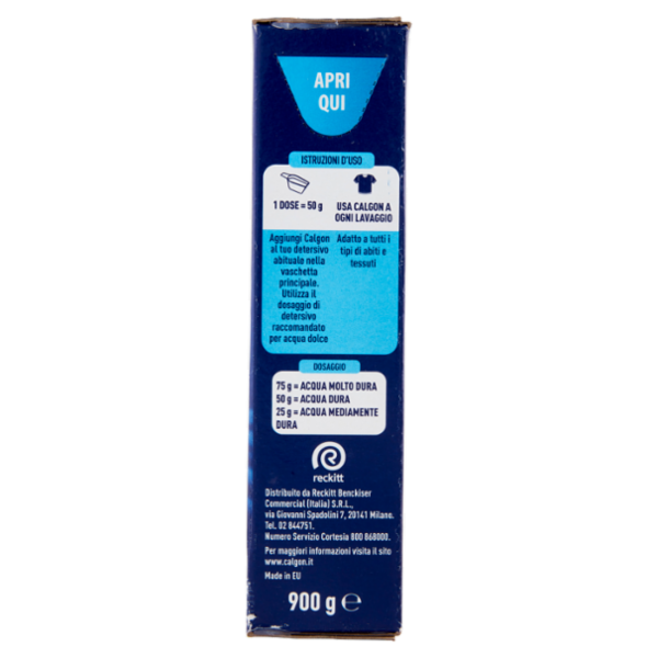Calgon Original Power Polvere 4in1 Anticalcare lavatrice 900 gr