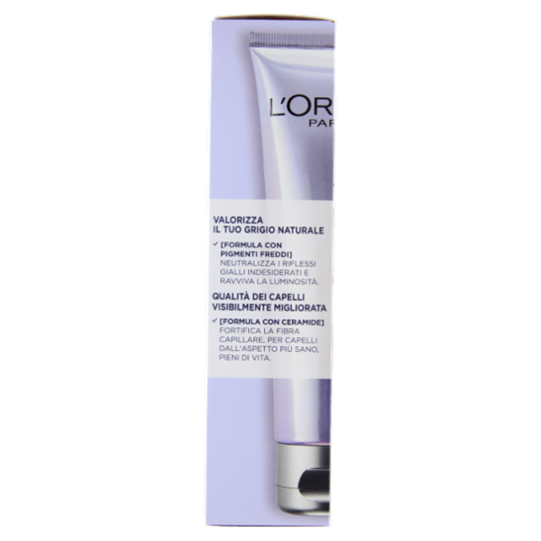 L'Oréal Paris Cool Silver Argento Assoluto Trattamento Ravvivante, per Capelli Grigi, 114 ml