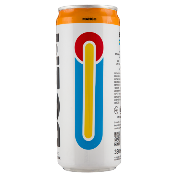 Boem Alcoholic Sparkling Drink Mango 330 ml