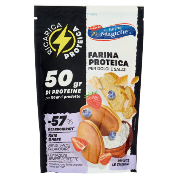 Le Farine Magiche Ricarica Proteica Farina Proteica per Dolci e Salati 250 g