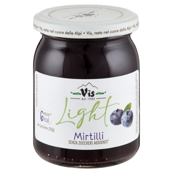 Vis Light Mirtilli 220 g