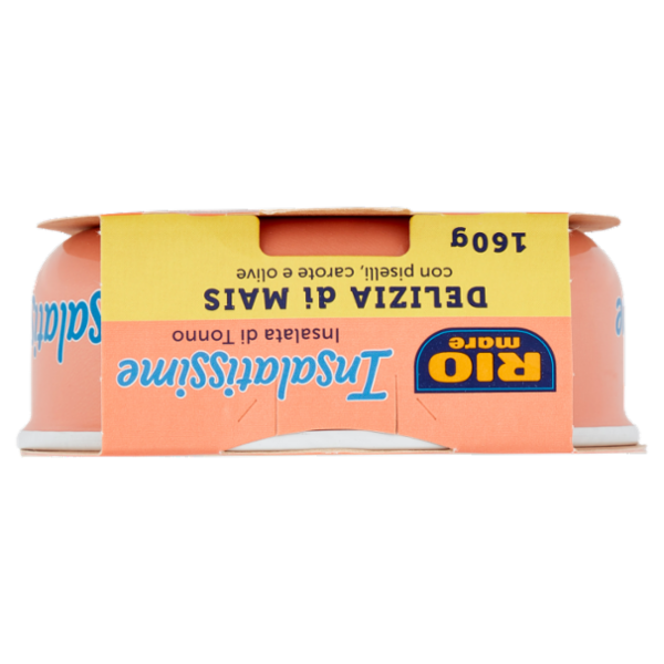 Rio mare Insalatissime Insalata di Tonno Delizia di Mais con piselli, carote e olive 160 g