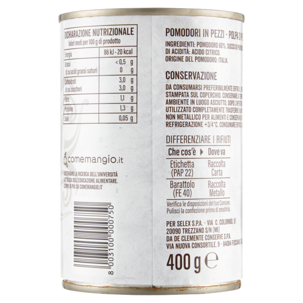 Selex Polpa di Pomodoro 400 g