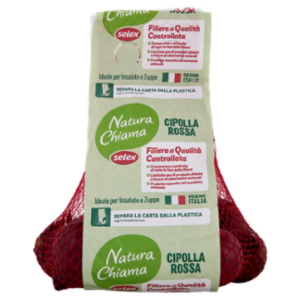 Selex Natura Chiama Cipolla Rossa - Calibri Vari - Preconfezionata 750 g