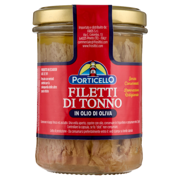 Porticello Filetti di Tonno in Olio di Oliva 180 g