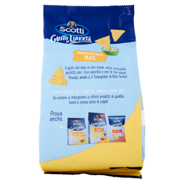 Riso Scotti Triangolini Snack Mais 60 g