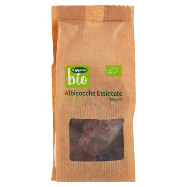 IL GIGANTE bio Albicocche Essiccate biologiche 200 g