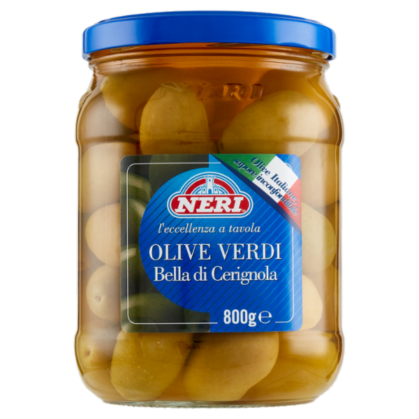 Neri Olive Verdi Bella di Cerignola 800 g