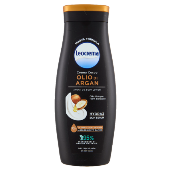 Leocrema Crema Corpo Olio di Argan 400 ml