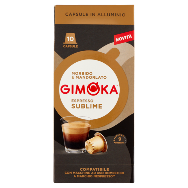 Gimoka Espresso Sublime Compatibile Nespresso* 10 Capsule 55 g