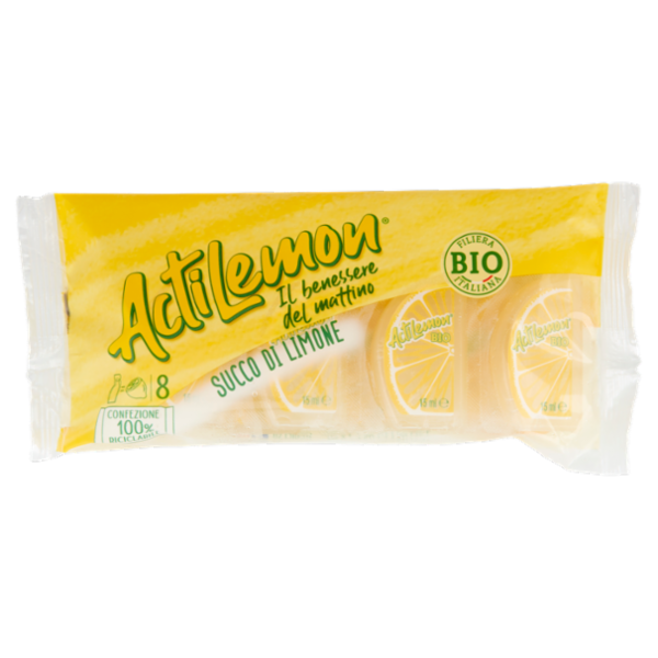 ActiLemon Succo di Limone Bio 8 x 15 ml