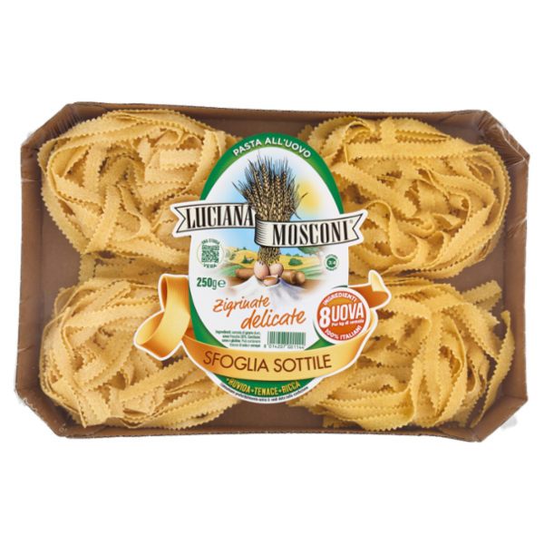 Luciana Mosconi Pasta all'Uovo Zigrinate delicate 250 g