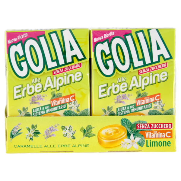Golia alle Erbe Alpine Limone 20 x 49 g