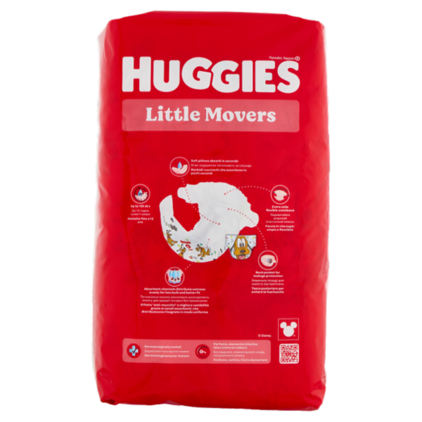 Huggies Little Movers Pannolini 6 15-30 Kg 14 pz