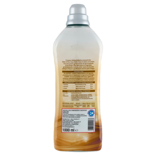 Selex Casa Bella Ammorbidente Concentrato Elisir d'Oro 43 Lavaggi 1 L