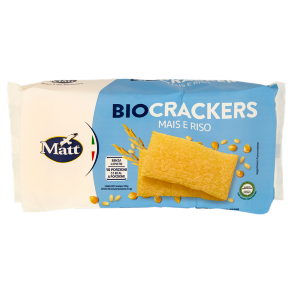 Matt Biocrackers Mais e Riso 150 g