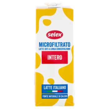 Selex Latte Uht Microfiltrato Intero 1 L