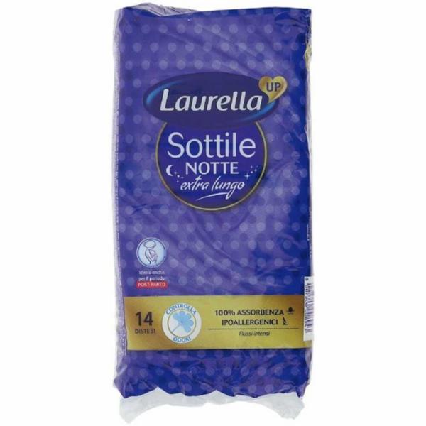 Laurella Up Sottile Notte Extralungo 14 Pezzi