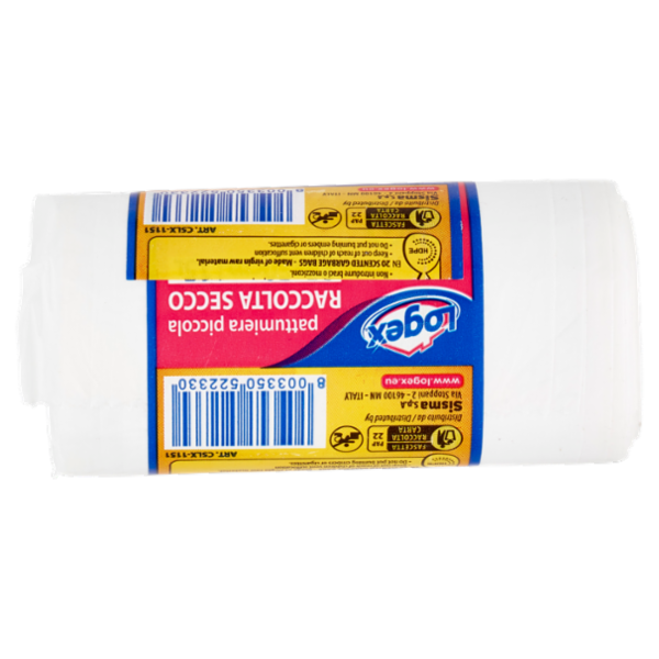 Logex Sacchi Bagno Raccolta Secco 35x50cm 15L 20 pz