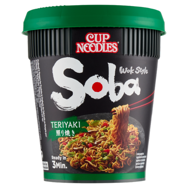 Nissin Cup Noodles Soba Wok Style Teriyaki 90 g