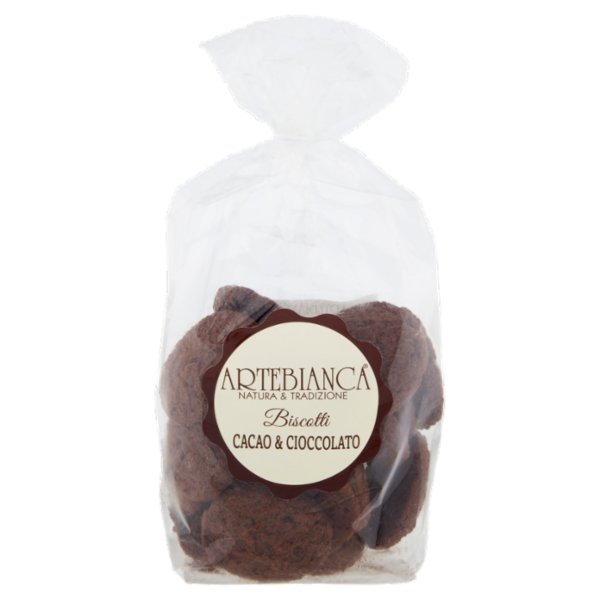 Artebianca Biscotti Cacao & Cioccolato 300 g