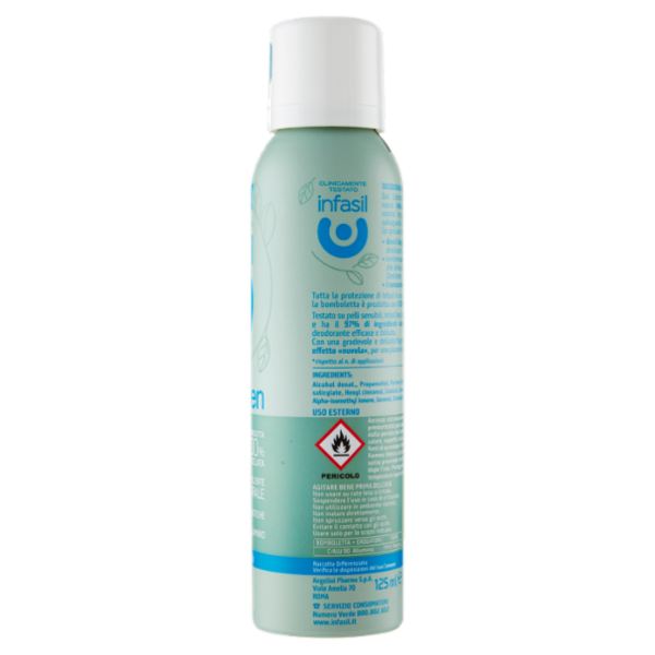 infasil deo-green Fragranza Neutra 125 ml