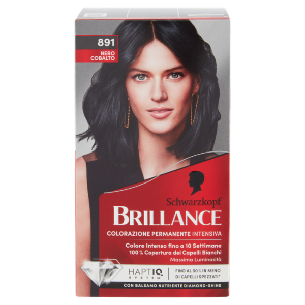 Brillance Colorazione Permanente Intensiva 891 Nero Cobalto